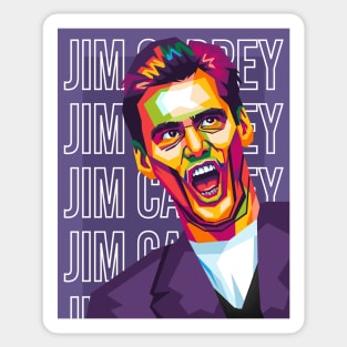 jim carrey Sticker